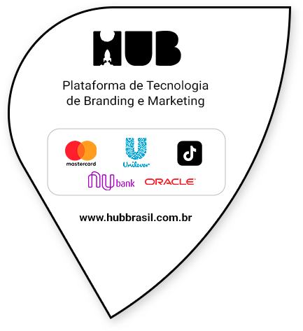 HUB, plataforma de tecnologia de branding e marketing